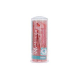 Microbrush Bendable Micro Applicator Peach 100/Pk