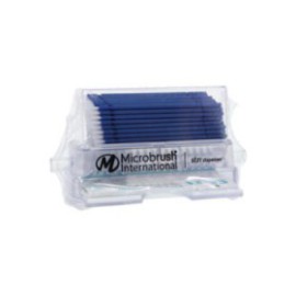 UltraBrush 1.0 Bendable Applicator Blue / Orange Fine Bristles 100/Pk