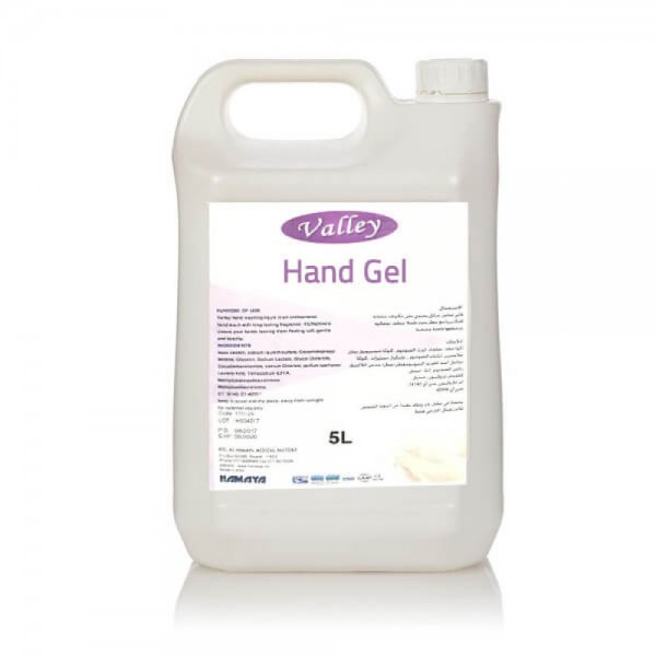 HAMA VALLEY GEL, Hand Disinfectant Gel, 5L