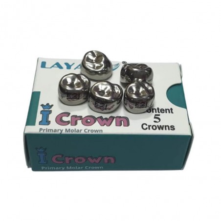 Stainless Steel 1st Primary Molar (D-LR No. 4) PK/5