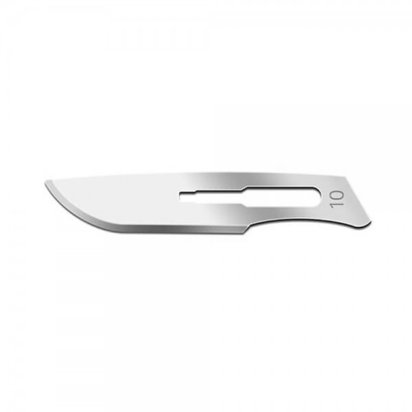 Surgical Blades, Carbon Steel, Sterile No. 10