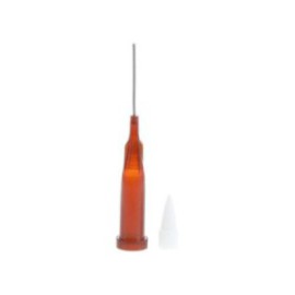 Bendable Needle Tips Amber 20 Gauge 100/Pk