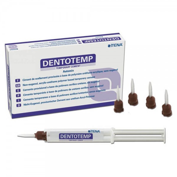 DentoTemp, Long-Term Aesthetic Temporary Cement, Syringe