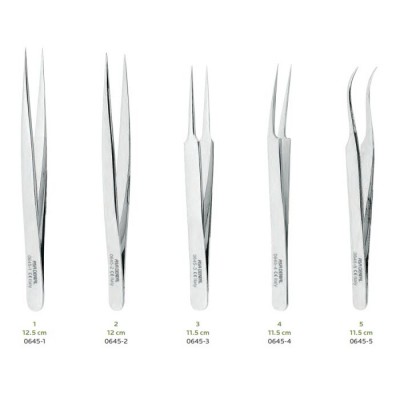 Tissue Pliers Set/5 with Case