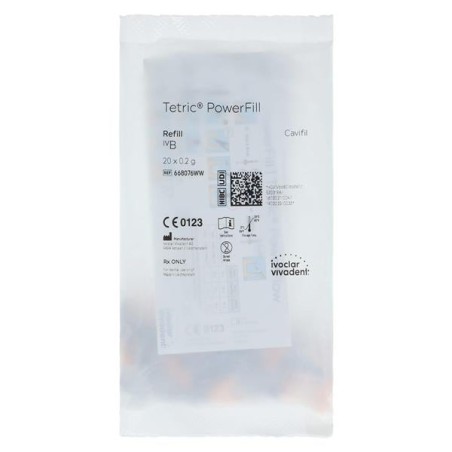 Tetric PowerFill Bulk Fill Composite IVB Capsule Refill 20/Pk