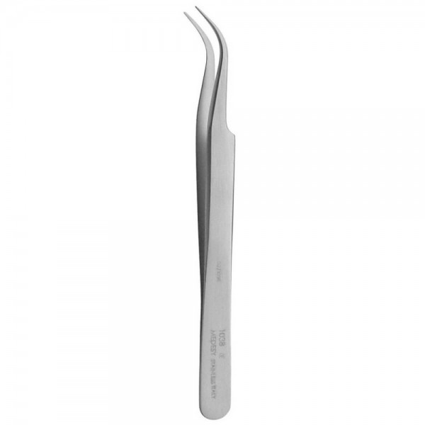 Tweezer Fine Tips 115mm, Curved