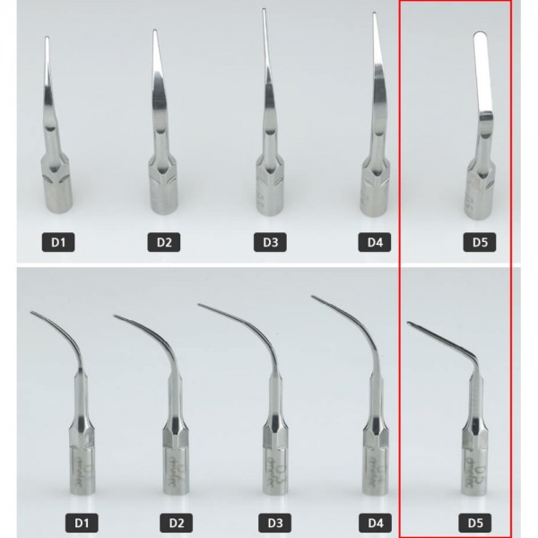 Scaler Tip D5, for Heavy Tartar and Ortho Dements