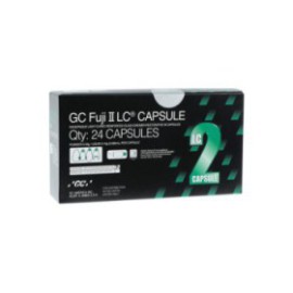 GC Fuji II LC Glass Ionomer Capsule Dark Assorted Refill Package 24/Bx