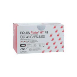 Equia Forte HT Glass Ionomer Capsule C4 Refill 48/Pk