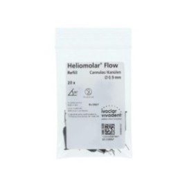 Heliomolar Flow / Helioseal F Luer-Lock Applicator Tips Black 20/Pk