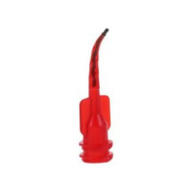 HSI Maxima Spiral Flow Dispensing Tips Orange 100/Pk