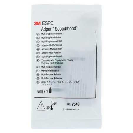 3M Adper Scotchbond Multi-Purpose Adhesive No.7543 8 mL Vial Refill 8ml/Bt