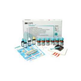 3M Vitremer Glass Ionomer Powder/Liquid Assorted Shades Complete Kit Ea