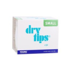 Dry Tips Cotton Roll Substitute White Small 50/Bx