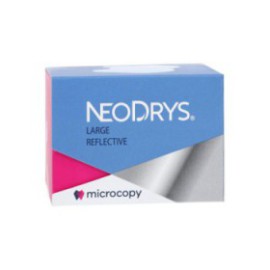 NeoDrys Reflective Cotton Roll Substitute Blue Large 50/Pk