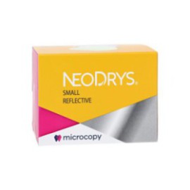 NeoDrys Reflective Cotton Roll Substitute Yellow Small 50/Pk