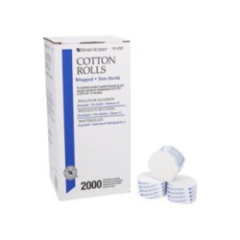 Wrapped Cotton Roll 1.5 in Non Sterile 2000/Bx