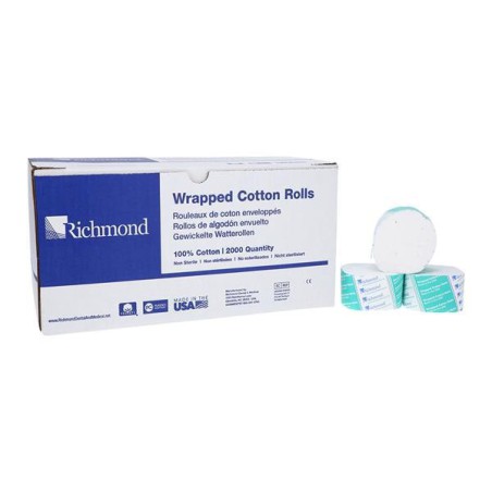 Wrapped Cotton Roll 1.5 in Non Sterile 2000/Bx