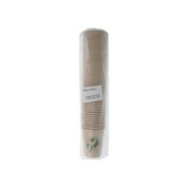 Bio Cup Bamboo White 7 oz Disposable 50/Bg