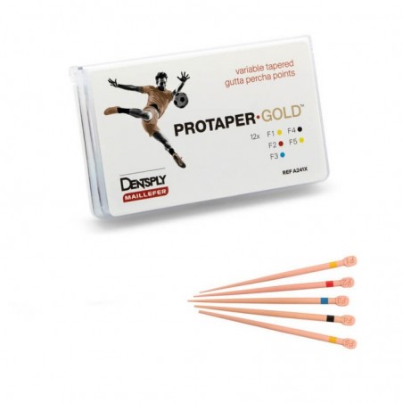 ProTaper Gold Gutta Percha Conform Fit F4-F5 Assorted