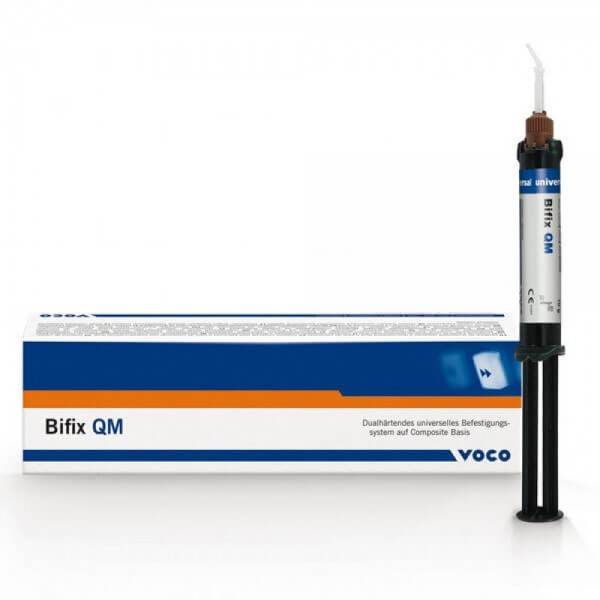 Bifix QM, Dual-Curing, Transparent, Luting Cement, Syringe